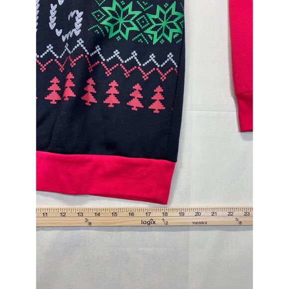 Bah Hum Bug Christmas Sweater Women’s XL Funny Holiday Ugly Sweater - Picture 8 of 14